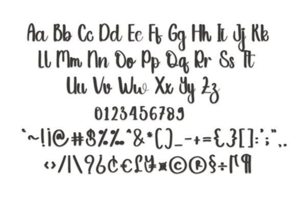 Handwritten Font - Preview 4