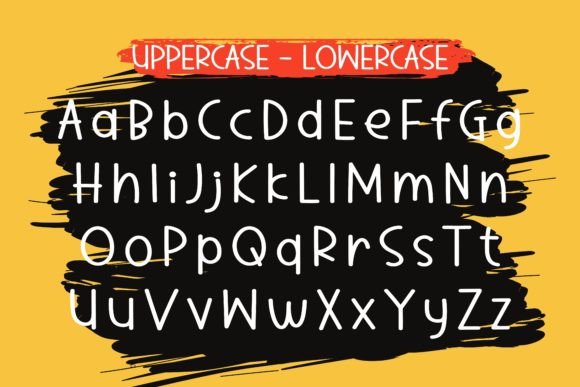 Huge Giant Font PNG with transparent background - Preview 2