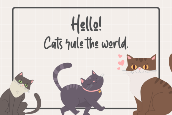 Lovely Seasons Font PNG with transparent background - Preview 2