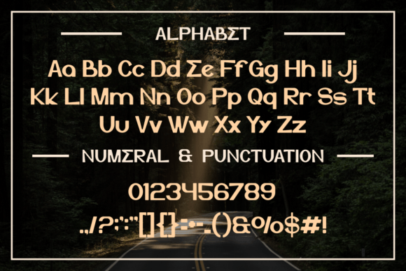 Marena Font font preview - 1