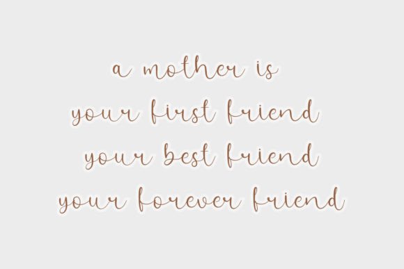 Mommymade Font PNG with transparent background - Preview 3