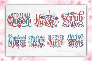 Nurse SVG Bundle Graphic by crafthome · Creative Fabrica