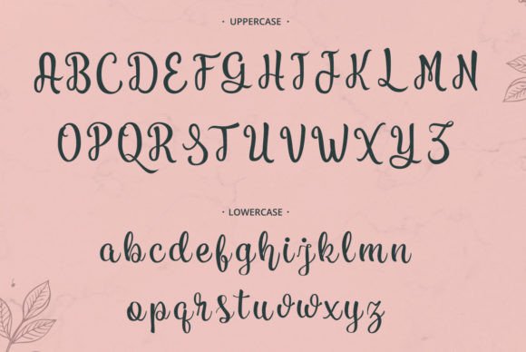 Peach Jelly Font PNG with transparent background - Preview 4