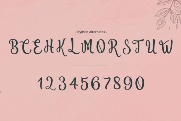 Peach Jelly Font PNG with transparent background - Preview 6