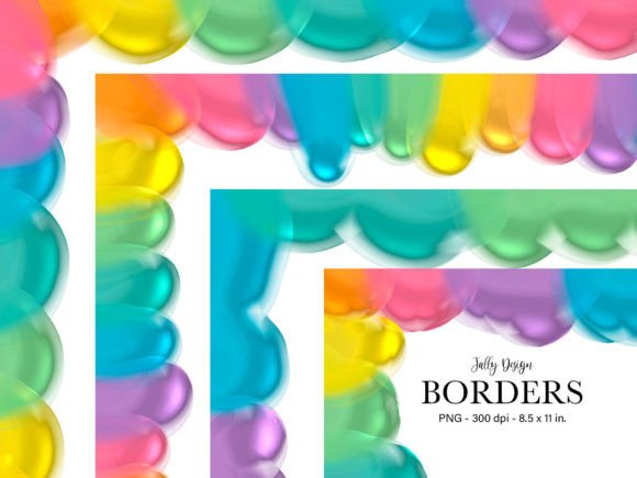 Rainbow Jelly Gummy Frames