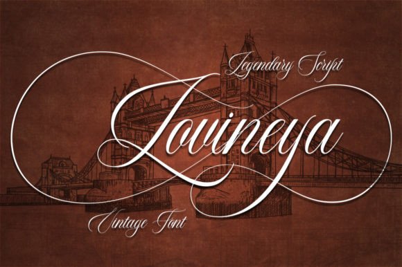 Saverny Font PNG with transparent background - Preview 3