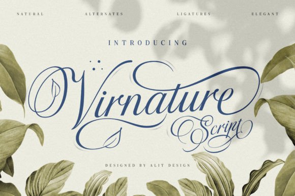 Virnature Fonts