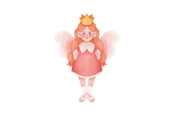 Kid in Halloween Costume, Fairy Princess