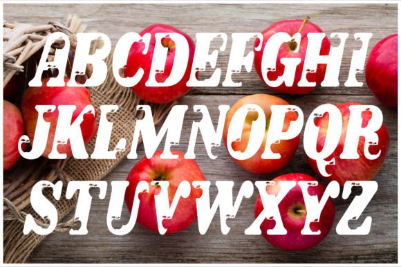 Apple Font - Preview 1