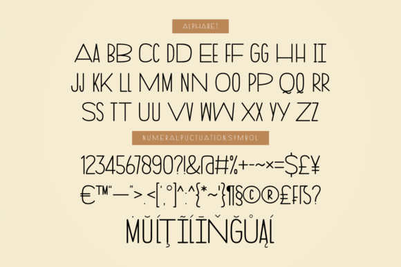 Audrena Monoline Font - Preview 4