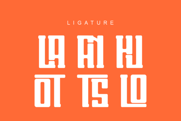 Belang Keslomot Font - Preview 5