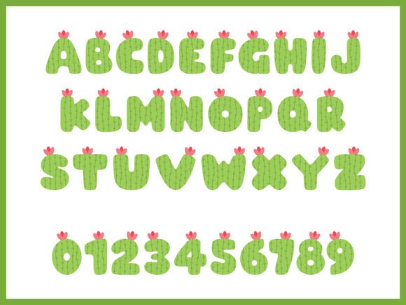 Cactus Font - Preview 1