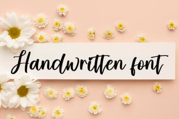 Calligraphy Font - Preview 1