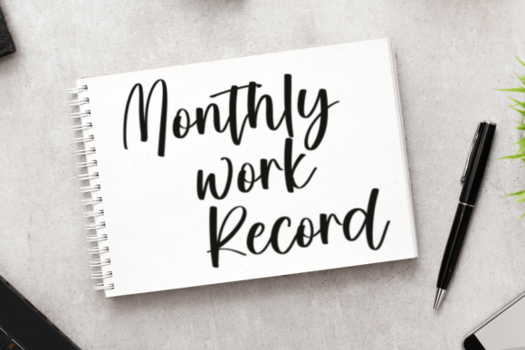 Calligraphy Font - Preview 2