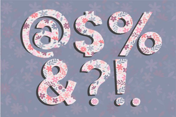 Flora Font - Preview 3