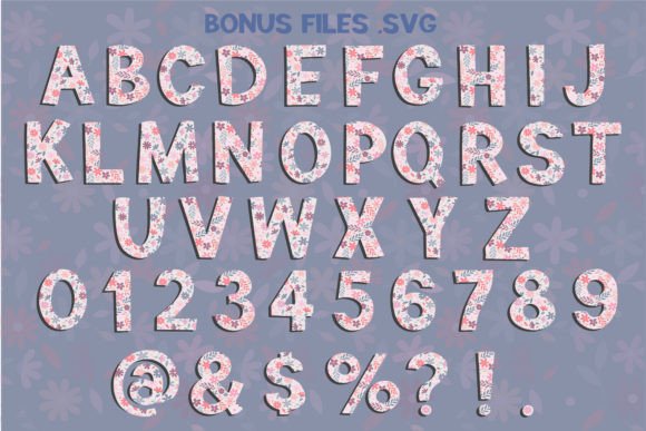 Flora Font - Preview 4