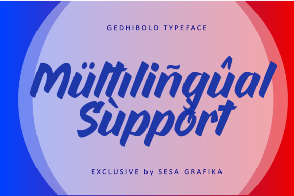 Gedhibold Font - Preview 6