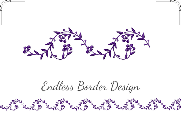 Leaf by Leaf Border