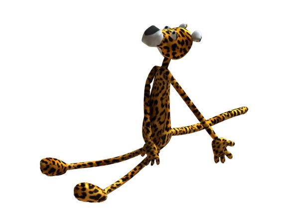 Leopard PDF Plush Pattern + Resizing