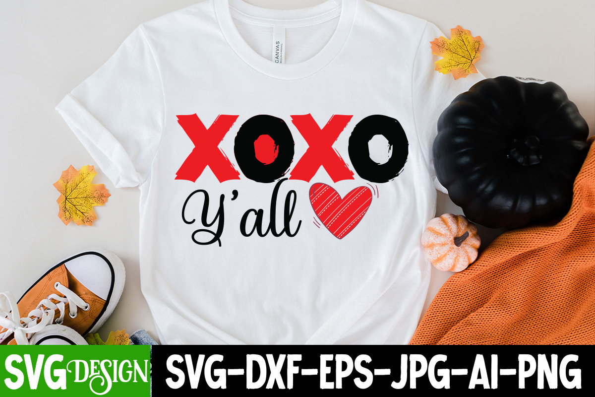 Xoxo Y'all SVG Cut File Graphic by ranacreative51 · Creative Fabrica