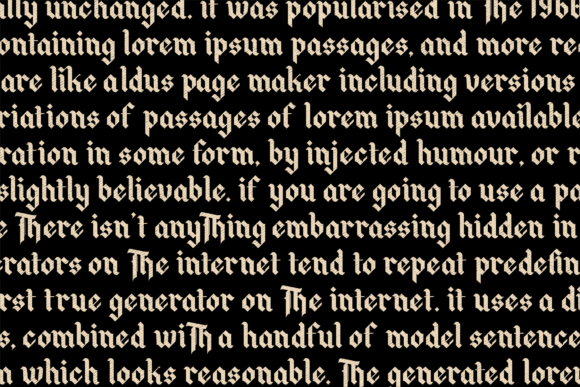 Blacking Font - Preview 6