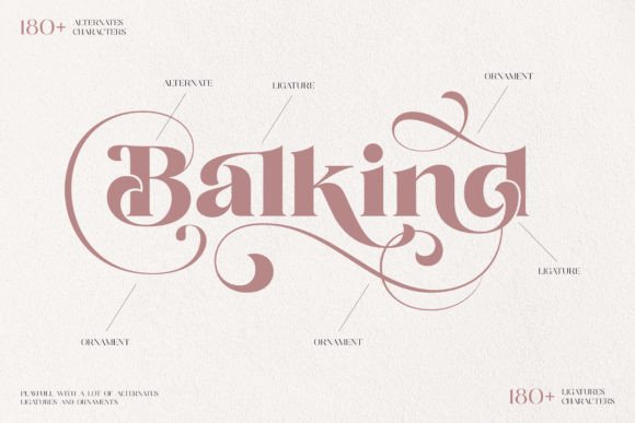 Balkind Font - Preview 1