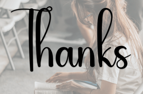 Bible Study Font - Preview 6