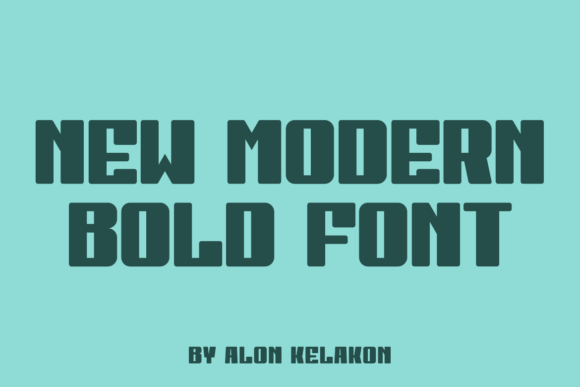 Bold Brengos Font - Preview 1