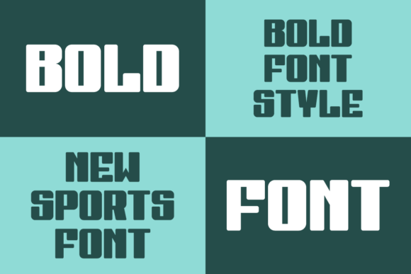 Bold Brengos Font - Preview 2