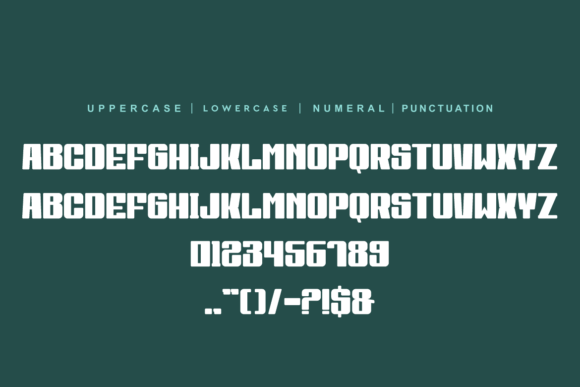 Bold Brengos Font - Preview 3