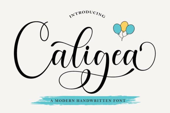 Caligea Font - Preview 6