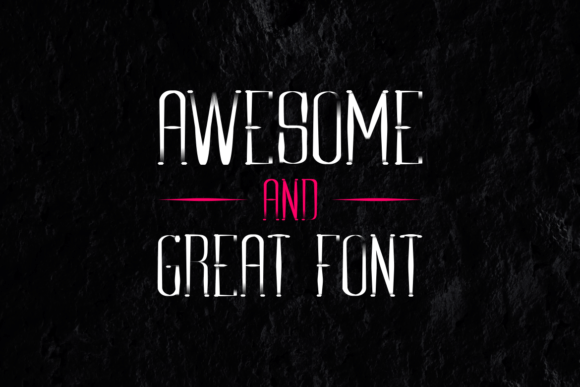 Cramasion Font PNG with transparent background - Preview 1