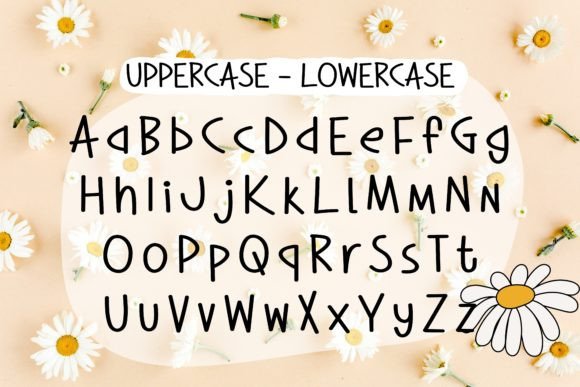 Daisy Land Font PNG with transparent background - Preview 2