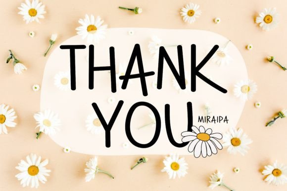 Daisy Land Font PNG with transparent background - Preview 4