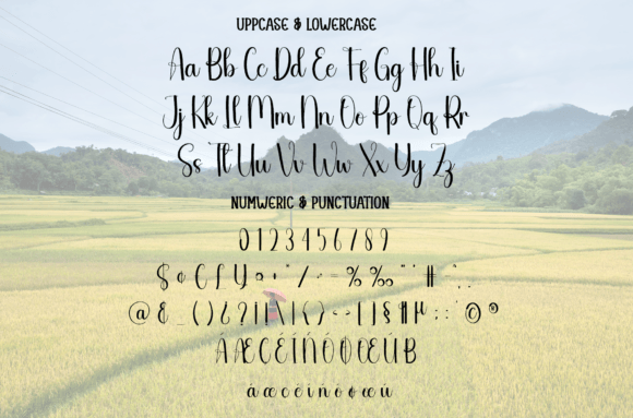 Farming Font - Preview 5