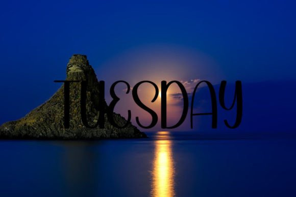 February Font - Preview 2