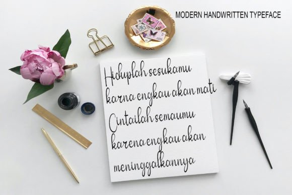 Gunjing Font PNG with transparent background - Preview 2