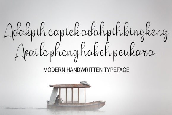 Gunjing Font PNG with transparent background - Preview 3