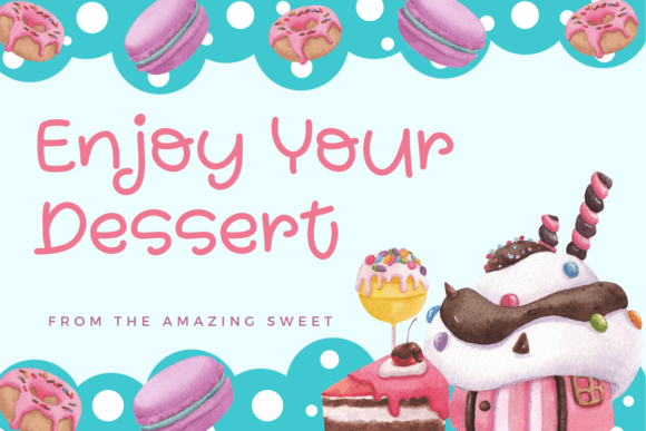 Jolly Beagle Font PNG with transparent background - Preview 4