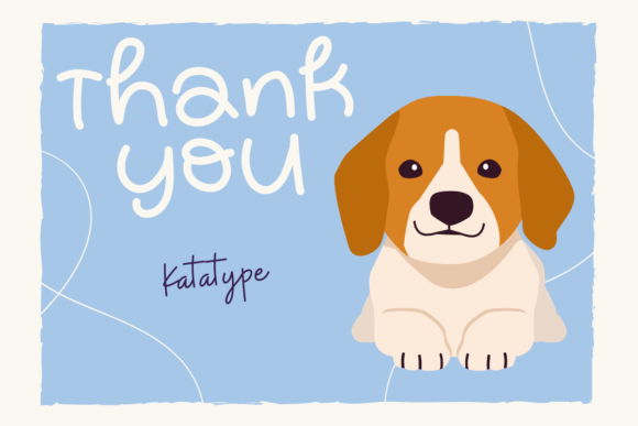 Jolly Beagle Font PNG with transparent background - Preview 5