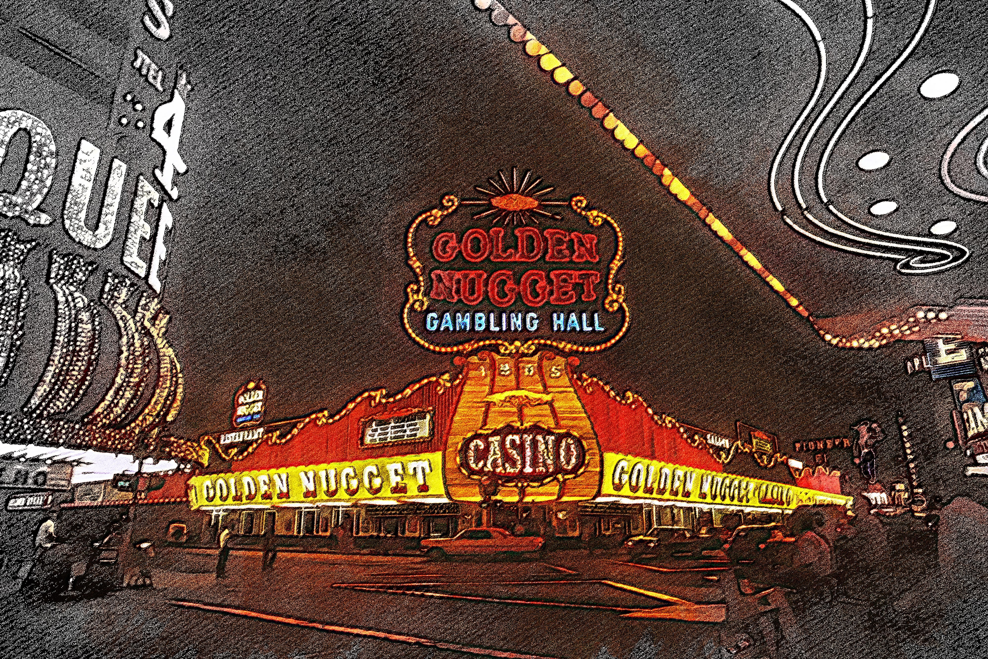 Lake Charles Color Pencil Graphic