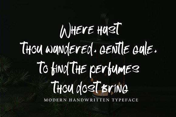 Mistych Font PNG with transparent background - Preview 1