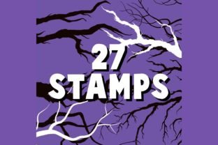 Procreate Tree Branch Stamps Graphic by Stephanie Rose Creations ...