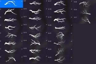 Procreate Tree Branch Stamps Graphic by Stephanie Rose Creations ...