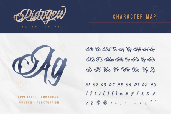 Ristogea Font PNG with transparent background - Preview 1