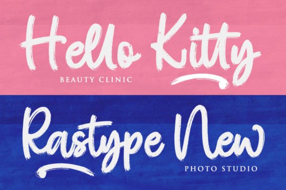 Rosttaly Font PNG with transparent background - Preview 3