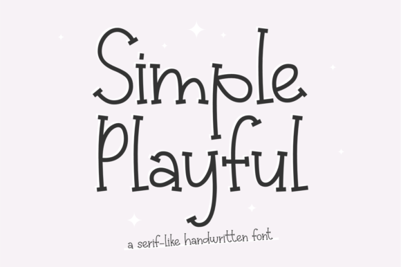 Simple Playful Font by Riman (7NTypes) preview