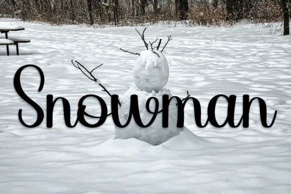 Simple Sunday Font PNG with transparent background - Preview 3