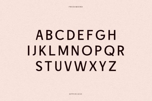 Freshwost Font PNG with transparent background - Preview 1