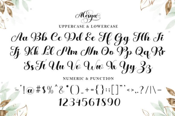 Alesya Font - Preview 3